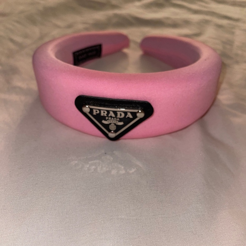 Pink Prada Headband